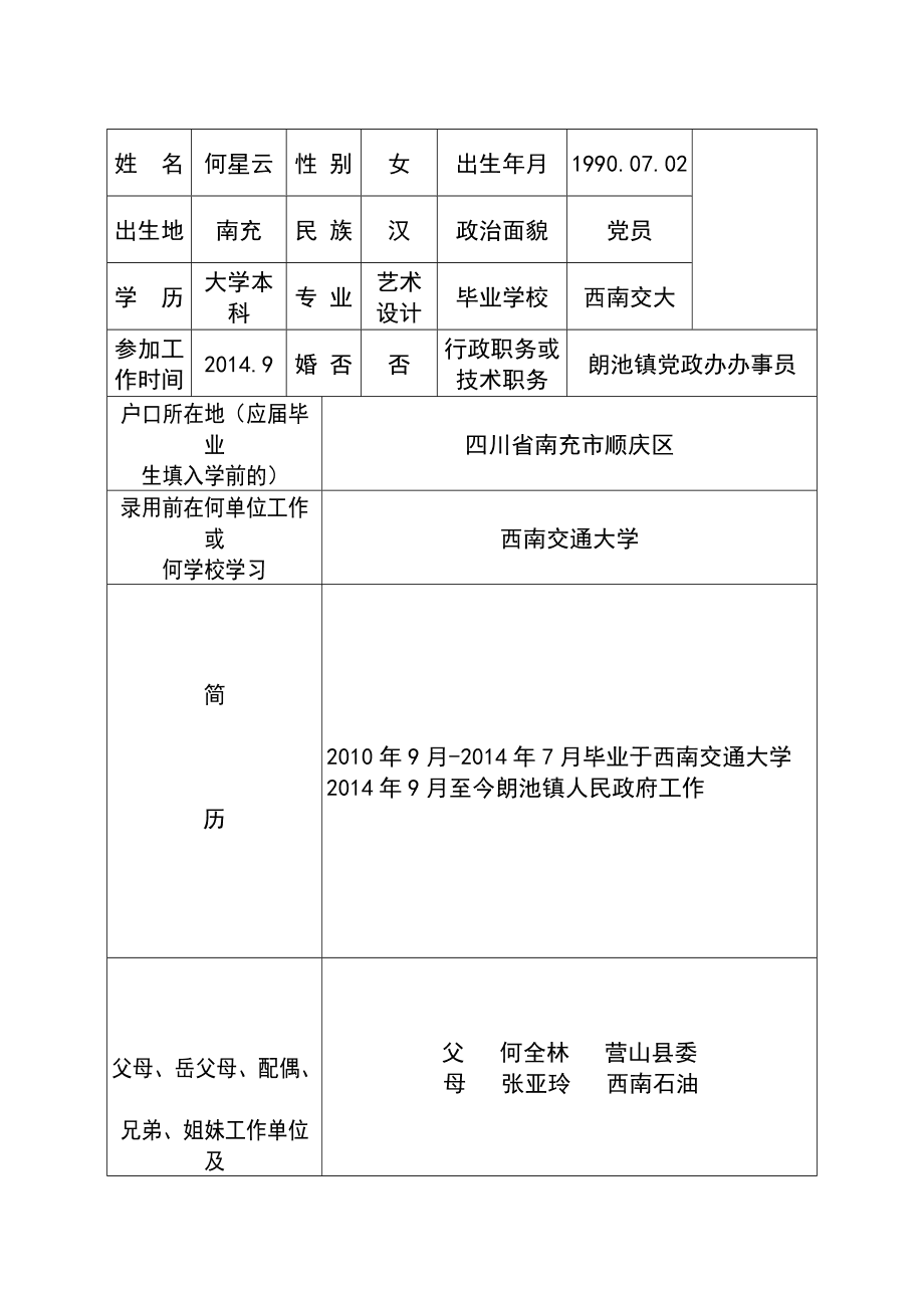 莘县县委组织部举行新录用公务员入职见面会(图/简历)